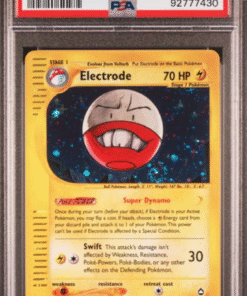 2003 POKEMON AQUAPOLIS #H7 ELECTRODE-HOLO PSA 9